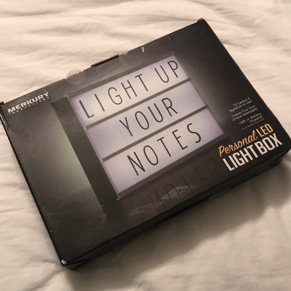 Merkury Innovations Personal LED Lightbox - Picture 2 of 3